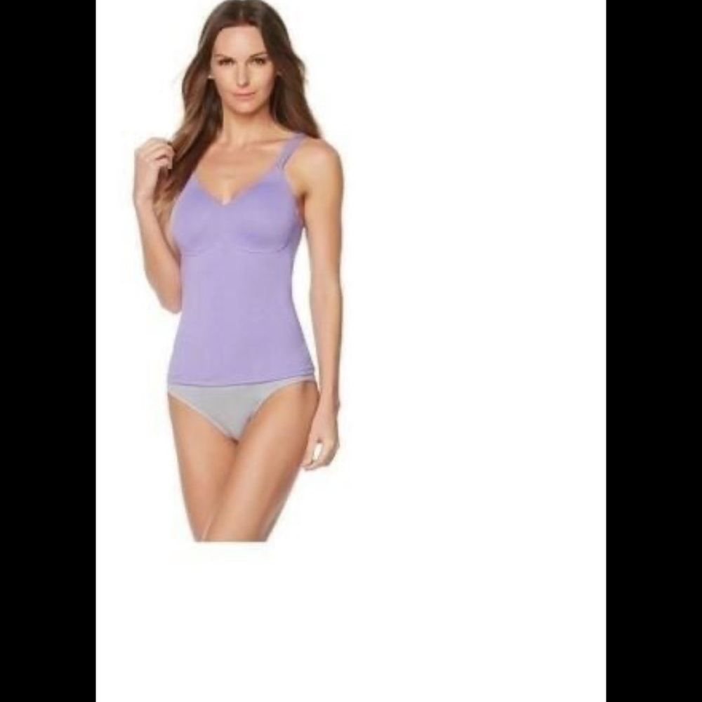 Rhonda Shear Lilac Camisole Top